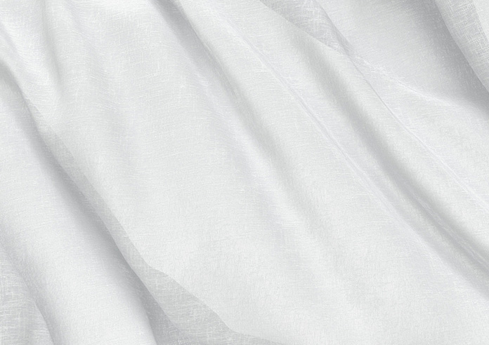 Kalahari Voile, Pure White - Made to Measure Curtains - Image 4